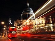 Londra Otobüs ve Işıklar