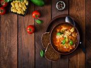 Minestrone Çorbası-Napoli Mutfağı Yapbozu Oyna